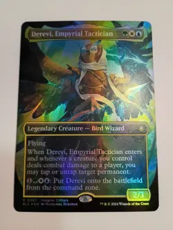 Derevi, Empyrial Tactician (Borderless) Commander: Bloomburrow Foil - Image 1
