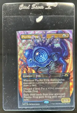2024 Magic MTG Modern Horizons 3 Psychic Frog Foil #0344 - Image 1
