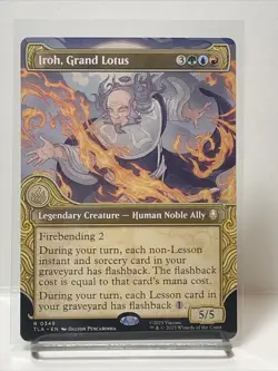 Iroh, Grand Lotus (Non-foil) [Showcase] Avatar: The Last Airbender 0349 Rare MTG - Image 1