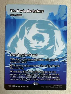 MTG / The Boy in the Iceberg / TLE / #56 / Regular (Borderless) / Mythic / NM - Image 1