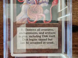 MTG ⭐Nevinyrral's Disk Revised Edition⭐ NM/Mint+ ⭐Graded CGC 8.5 Mint 1994 Magic - Image 4