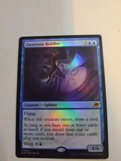 MTG: Quantum Riddler (Foil) (LP): Edge of Eternities - Image 1