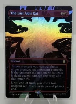 TCG MTG The Last Agni Kai (Borderless) [TLA - 314] - NM [Foil] - Image 1