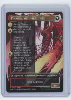 MTG: Final Fantasy (R 0397) Joshua, Phoenix's Dominant (Borderless) - Regular - Image 2
