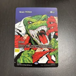 Beast Within (Borderless Foil) Marvel Universe Eternal-Legal Foil Spm Mtg - Image 1