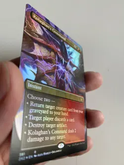 Kolaghan’s Command *FOIL BORDERLESS* 2X2 MTG NM/MT Double Masters 2022 Comb Ship - Image 5