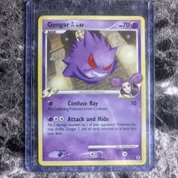 Pokemon TCG Gengar GL 40/111 Rising Rivals Regular Uncommon 2009 LP - Image 1