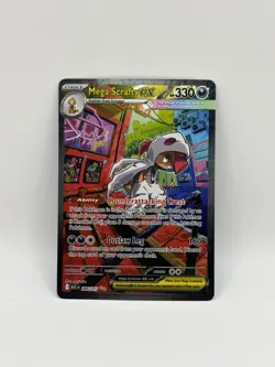 Mega Scrafty ex 285/217 - Secret Illustration Rare - Ascended Heroes - Pokemon - Image 1