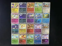 2025 Pokemon TCG S-Chinese Gem Pack VOL.1 Vaporeon Glaceon Ball Holo Lot*20 yo8 - Image 1