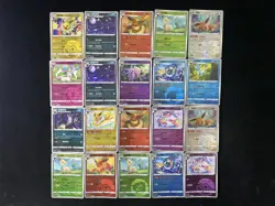 2025 Pokemon TCG S-Chinese Gem Pack VOL.1 Vaporeon Glaceon Ball Holo Lot*20 yo8 - Image 2
