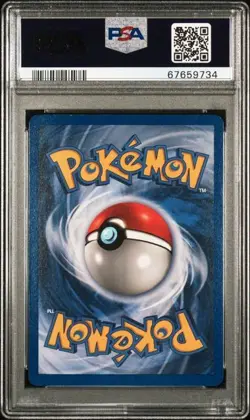 1999 POKEMON GAME BASE SET #8 MACHAMP-HOLO 1ST EDITION PSA 9 - Image 2