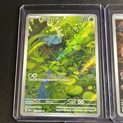 Pokemon 151 Illustration Lot Bulbasaur Charmander Squirtle 🍃 🔥 💧 - Image 2