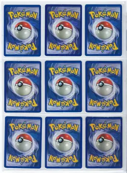 1999 Pokemon Base Set Unlimited Complete Set (1-102) LP-MP No Creases - Image 2