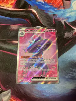 Mismagius EX 112/094 Phantasmal Flames Full Art holo Pokemon TCG Card - Image 1