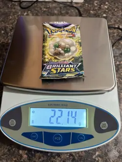 🔥Heavy 22.14 🔥 Pokemon Brilliant Stars Booster Pack Sealed - Image 1