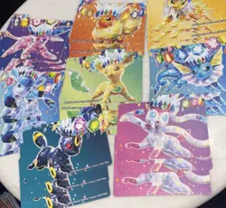 Pokemon Prismatic Evolutions Suprise Box Eeveelution Card Dividers 24 Total - Image 1