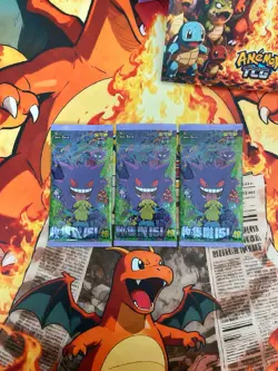 Pokemon TCG Card Collection 3.0 Surprise Slim 151C Chinese Box Gengar 3 Packs - Image 1