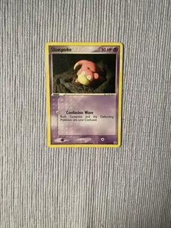 Pokemon TCG Slowpoke Fire Red & Leaf Green Yuka Morii Clay Art LP - Image 1