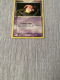 Pokemon TCG Slowpoke Fire Red & Leaf Green Yuka Morii Clay Art LP - Image 5