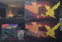 Pokemon Team Rocket’s Moltres EX Ultra Premium Collection UPC Factory Sealed - Image 2