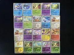2025 PTCG Pokemon S-Chinese CBB2C Espeon Glaceon 0102/15 MasterBall Lot*20 yo8 - Image 1