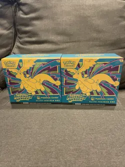 Pokemon Ascended Heroes Elite Trainer Box Pokemon Center Exclusive NEW SEALED X2 - Image 1