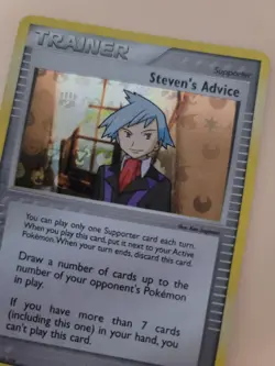 Steven's Advice Reverse Holo 92/101 Pokemon Hidden Legends LP - Image 2