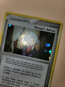 Steven's Advice Reverse Holo 92/101 Pokemon Hidden Legends LP - Image 3