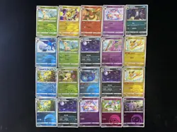 2025 Pokemon TCG S-Chinese Gem Pack VOL.1 Jolteon Vaporeon Ball Holo Lot*20 yo8 - Image 1