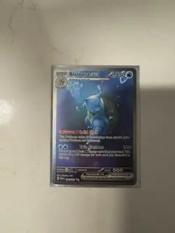 Pokemon TCG Blastoise EX 200/165 Scarlet & Violet 151 English Near Mint NM - Image 1