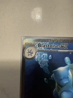 Pokemon TCG Blastoise EX 200/165 Scarlet & Violet 151 English Near Mint NM - Image 4