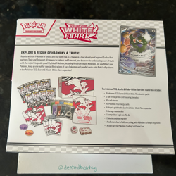 Pokemon TCG White Flare Elite Trainer Box ETB SEALED - Image 2