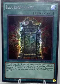Yugioh Illusion Gate Maze Of Muertos Secret Rare MZMU-EN023 1st Edition NM - Image 1