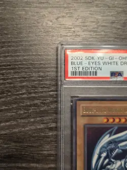 Yu-Gi-Oh! Blue-Eyes White Dragon 1st Edition SDK-001 PSA 9 - Image 2
