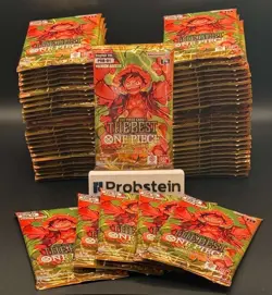 Lot of (59) One Piece English PRB-01 The Best Premium Booster Packs Sealed - Image 1