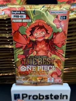 Lot of (59) One Piece English PRB-01 The Best Premium Booster Packs Sealed - Image 2