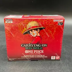 Auction #6 One Piece English OP-13 Carrying On His Will Booster Box Sealed - Image 2