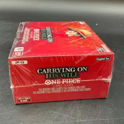 Auction #6 One Piece English OP-13 Carrying On His Will Booster Box Sealed - Image 5