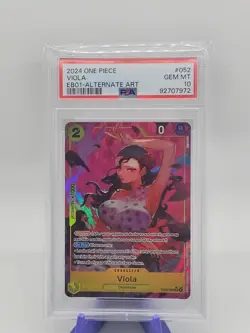 EB01-052 Viola Alternate Art One Piece English - PSA 10 Gem Mint - Image 1