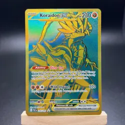 Koraidon ex 245/091 - Pokemon Paldean Fates Hyper Rare Card - NM - Image 1