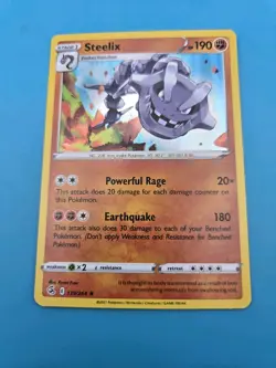 Steelix 139/236 Holo Rare S&M Cosmic Eclipse Pokemon Card NM - Image 1