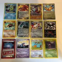 Lot of 12 Ultra Rare Holofoil Pokemon Cards Vintage, Holo, Reverse Holo - Image 1