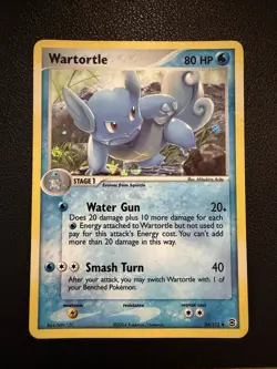 Wartortle Reverse Holo 50/112 EX FireRed & LeafGreen Pokemon Card NM - Image 1