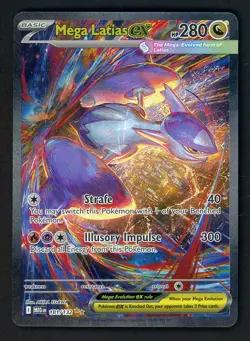 Pokemon TCG Mega Latias EX Sir 181/132 Mega Evolution English Card - Image 1