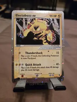 Pokemon TCG 2003 Electabuzz EX Ruby & Sapphire Holo Ultra Rare Card 97/109 ! - Image 1