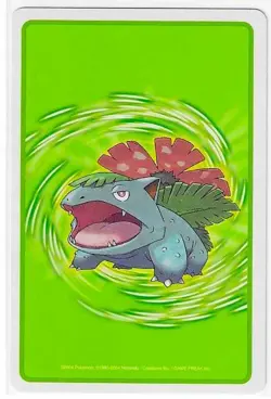 KABUTO Japanese Pokemon LEAFGREEN Poker Playing Card 7 Of Spades NM - Image 2