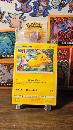 2016 Pokemon TCG Pikachu Sun & Moon SM04 Promo Card sealed non holo - Image 1