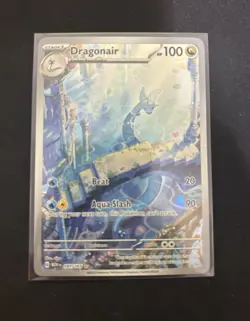 Pokemon TCG Dragonair Scarlet & Violet Holo Illustration Rare Card 181/165 - Image 1