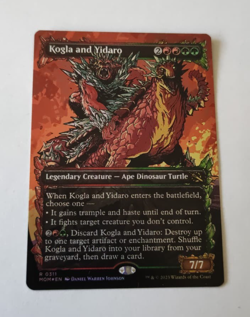 MtG Kogla and Yidaro (MOM-0311) Rare Showcase Foil English MINT - Image 1