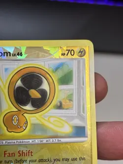 Fan Rotom lv.46 RT1 Rising Rivals Reverse Holo Pokemon Card NM - Image 5